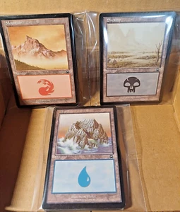 *** Magic The Gathering Máscaras Mercadian (1999) *** LOTE DE 20 TIERRAS BÁSICAS - Magic the Gathering - Imagen 1 de 2