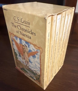 Complete Chronicles of Narnia 7 book Boxed Set, C.S. Lewis, Scholastic 1987 - Picture 1 of 4