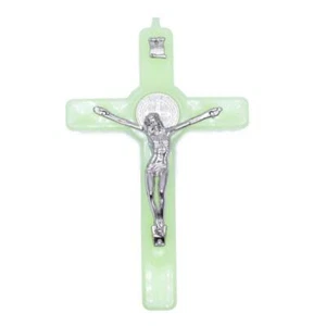 Catholic Crucifix Wall Cross Jesus Christ on INRI Wall Decor Catholic Cross 7" - Picture 1 of 14