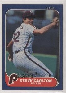 1986 Fleer Steve Carlton #435 HOF