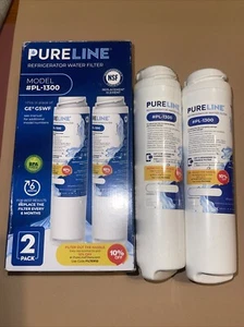 Pureline PL-1300 Replacement Refrigerator Water Filter for PL-1300-S GE GSWF - Picture 1 of 7