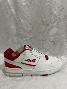 AVIA BASKET BIANCO ROSSO 816 RETRO BASSO TOP OLD SCHOOL 880 LEGACY - Foto 1 di 12