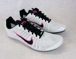 Neu Nike Zoom D Distance Track Platinum-Pink 819164-002 Herren Größe 12 - Bild 1 von 4