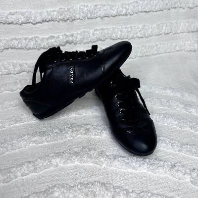 Prada Sport Mujer Cuero Zapatillas Talla EU 35.5  Foto 1 de 4