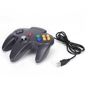 Wired USB Controller For N64 Joystick Game Gamepad Joypad For N6 SFG - Picture 1 of 9