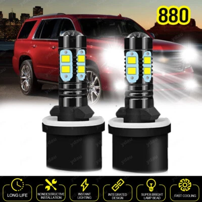 Bombillas antiniebla LED 6000K blancas brillantes de alta potencia para Chevy Tahoe 2000-2006 Foto 1 de 4