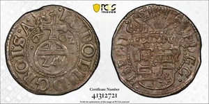 1602 IG Schaumburg Pinneberg 1/24 Thaler Silver Germany PCGS MS63 Pop 4/1 1555 - Picture 1 of 5