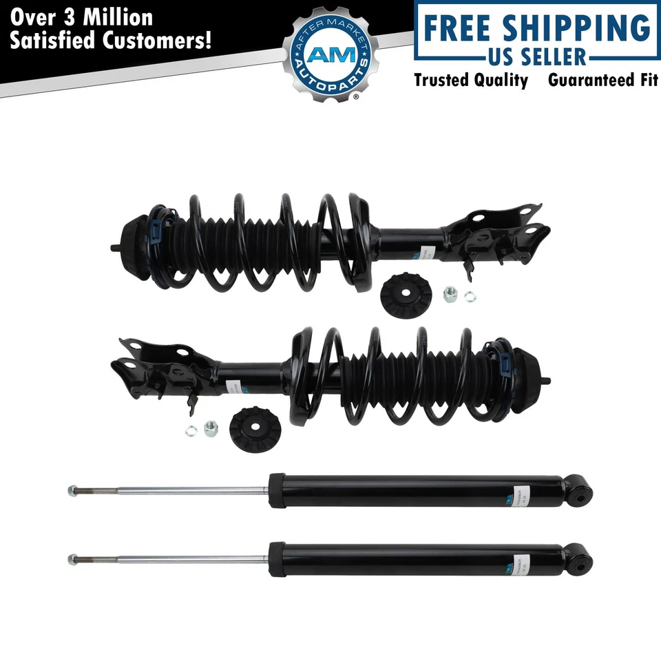 Front Complete Strut Assembly & Rear Shock Absorber Kit For 2016-2022 Honda HR-V - Image 1 of 4