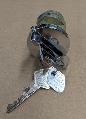 Cilindro de bloqueo de encendido con llaves para Dodge 1972-1973 encendido estándar US-99L Foto 1 de 4