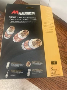M Series Monster Cable M1000CV HD Component Video Cable 8Ft 2.43 M - Picture 1 of 11