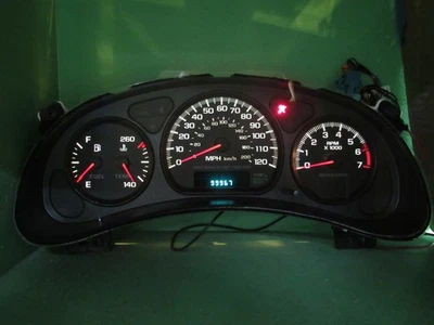 00-05 IMPALA MONTE CARLO CUADRO DE INSTRUMENTOS VELOCÍMETRO TACÓMETRO KILOMETRAJE PROG 3114 Foto 1 de 4