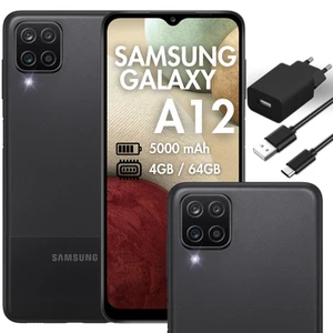 Samsung Galaxy A12 4/64GB LTE A127F/DS Czarny bez Simlocka | Stan: Bardzo dobry - Zdjęcie 1 z 6