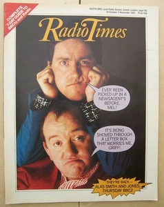 Radio Times/1985/Mel Smith/Griff Rhys Jones/Simon Rattle/Tucker’s Luck/ToddCarty - Picture 1 of 12