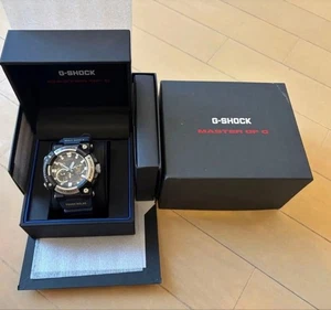 USED CASIO G-SHOCK MASTER OF G Frogman GWF-A1000-1A2JF 53 mm Carbon Watch Japan - Picture 1 of 10