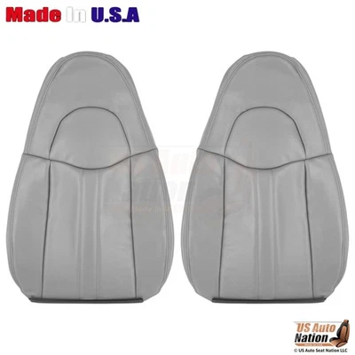 Cubiertas superiores de peltre para conductor y pasajero de cuero sintético Chevrolet Express 2016-2025 Foto 1 de 4