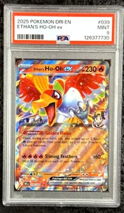 2025 POKÉMON DESTINED RIVALS EN ETHAN'S HO-HO ex #039 MINT 💎 PSA 9 - Picture 1 of 6
