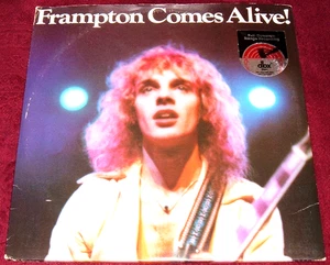 PETER FRAMPTON COMES ALIVE - DBX ENCODED - DOUBLE VINYL LP W/INSERT 1976 - Picture 1 of 7