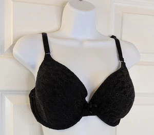 Victoria's Secret lined perfect coverage bra, Black , Size 38D - Picture 1 of 4