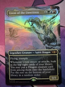 Ureni of the Unwritten 9 - NM - FOIL - Tarkir: Dragonstorm Commander - MTG - Picture 1 of 1