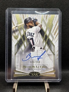 2022 Topps Tier One Bryan De La Cruz Break Out Rookie RC Auto #/299 - Bild 1 von 2