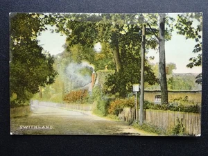 Leicestershire SWITHLAND Main Street c1907 Postcard by W.P. Series - Picture 1 of 3