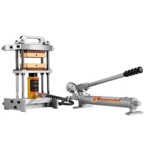 Dabpress 10-Tonnen hydraulischer Heißpresse mit hydraulischer Handpumpe - Bild 1 von 6