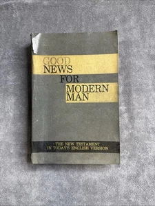 Vintage Good News for Modern Man Großdruck Neues Testament Softcover Buch - Bild 1 von 3