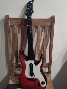 PS2 Guitar Hero Band Hero 5 Wireless Guitar Controller PS3 95893.805 No Dongle - Picture 1 of 7