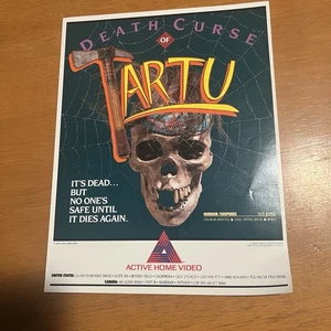 Death Curse of Tartu War Kill Stripper Gram! Pressbook Manual Movie 1960s Ad - Picture 1 of 5