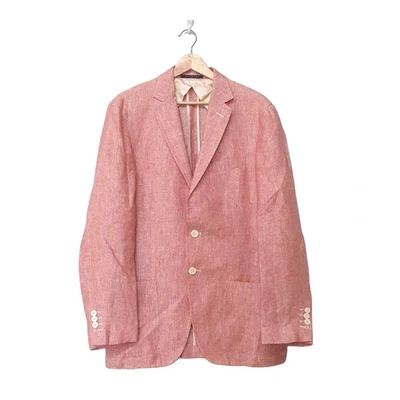 Auténtica chaqueta para hombre PAL ZILERI - naranja blanca Foto 1 de 4