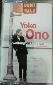 YOKO ONO Walking On Thin Ice Comp. CASSETTE TAPE 1992 SEALED NEW JOHN LENNON  - Picture 1 of 2