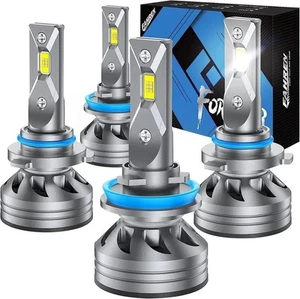 Fahren H11/H8/H9 & 9005/HB3 LED Glühbirnen 240W 64000LM 6500K kaltweiß 4er Pack - Bild 1 von 6