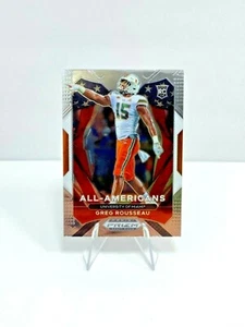 Greg Rousseau 2021 Panini Prizm Selecciones del Draft #200 Base RC All-American Rookie 🔥 - Imagen 1 de 2