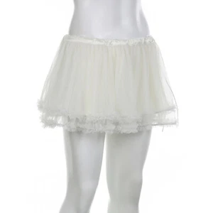 Sexy Lady Mesh Mini Skirt Short Ruffle Tutu Layered Tulle A-line Low Waist Skirt - Picture 1 of 9