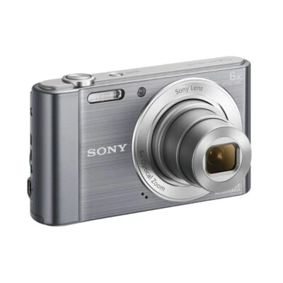 Sony Cyber-shot DSC-W810 CCD Digital Camera Silver Grey-85% New - Image 1 of 4