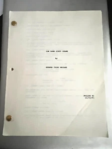 LOW DOWN DIRTY SHAME ORIGINAL FILM SCRIPT 1993 RARE KEENAN IVORY WAYANS - Picture 1 of 1