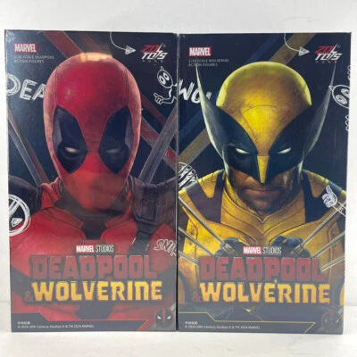 Figura de acción de la película Marvel Deadpool & Wolverine 1/10 colección modelo Z.D. Juguetes Foto 1 de 4