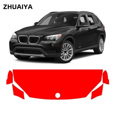 Película de protección de pintura PPF precortada para capó para BMW X1 M-Sport 2011-2015 Foto 1 de 4
