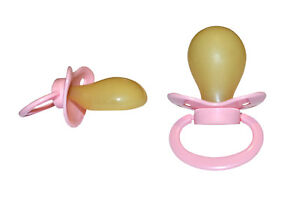 ADULT BIG PACIFIER  "BNS SUCKER"  "Baby-Pink" - Size 10 - Nr. BNS 400 Baby-Rosa