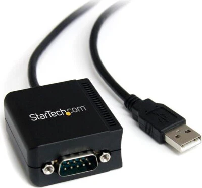 Cavo Adattatore RS-232 USB FTDI a seriale 1 porta COM Startech ICUSB2321F - Immagine 1 di 4