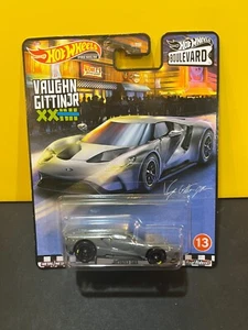 1/64 HOT WHEELS BOULEVARD REAL RIDERS PREIMUIM #13 FORD GT GRAY - Picture 1 of 2