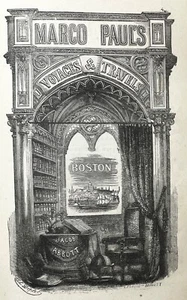 1853 BOSTON TRAVEL HISTORY CUSTOMS GEOGRAPHY SIGHTS ILLUSTRATED 1ST EDITION 1853 - Foto 1 di 6
