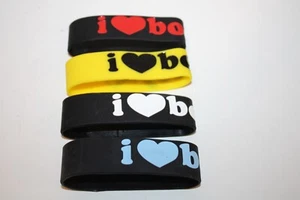 LOT I Heart Booty Real Talk Rubber Bracelet Colon Cancer Support Band 3/4” - Picture 1 of 6