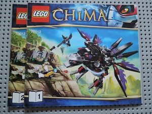 LEGO Bauanleitung / Instruction Chima 70012 Heft 1 + 2 - Bild 1 von 1