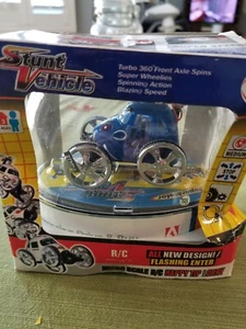 SuperMotor blue Stunt Vehicle Micro Scale R/C Happy Tip Lorry NO. 23201 NEW - Picture 1 of 4