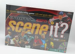¿NUEVO SELLADO DE FÁBRICA Scene it? Sports trivia powered by ESPN DVD juego de mesa mattel - Imagen 1 de 9