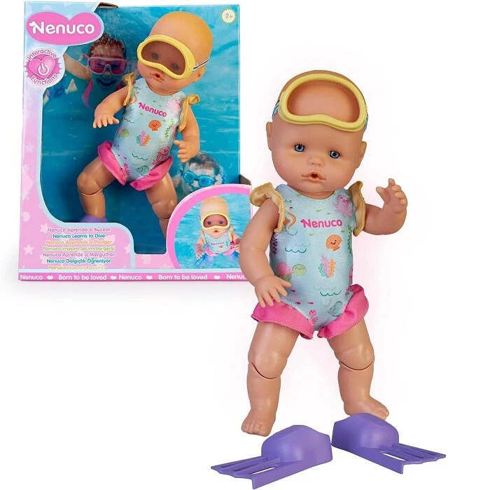 Famosa Nenuco Impara ad Immergersi 35 cm - Immagine 1 di 1