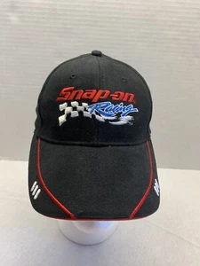 Snap-On Racing Black/Red Baseball Strap Back Hat Cap Adjustable One Size Choko - Picture 1 of 7