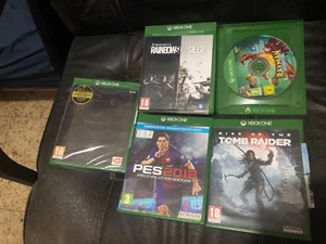 5 Juegos Originales XBOX One Raymen PES 18 Tomb Raider Dark Souls Rainbow Six Siege - Imagen 1 de 4