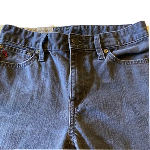 POLO Ralph Lauren Boys Denim Skinny Camouflage Jeans SKATER 750 BLK SZ 12 - Picture 1 of 11